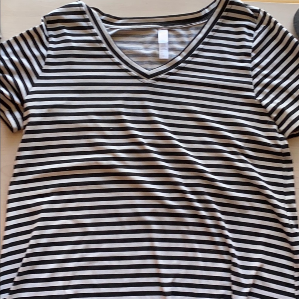 Lularoe striped shirt